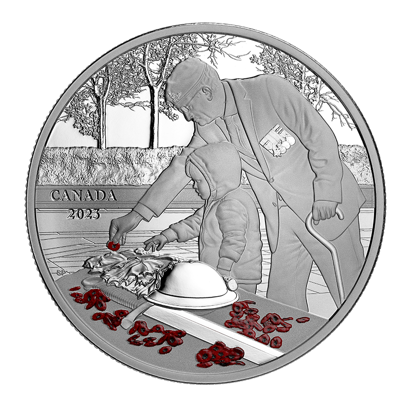 Image for 2023 $20 Fine Silver Coin - Remembrance Day from TD Precious Metals